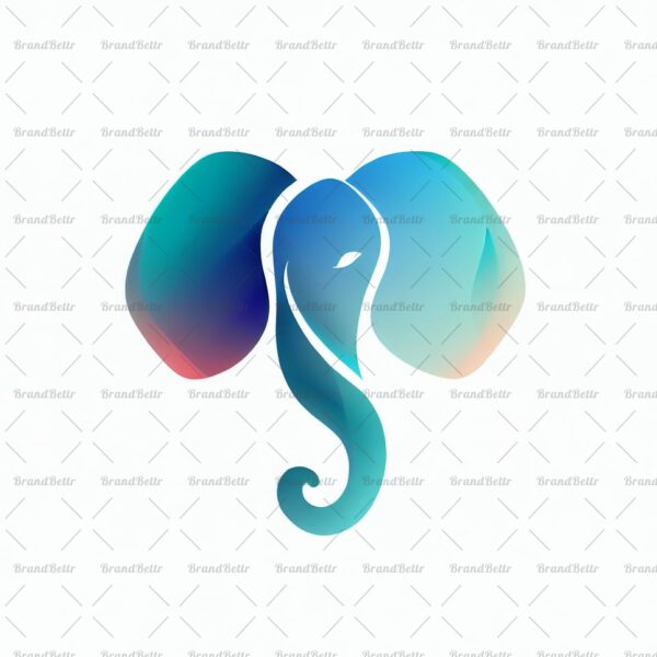 Abstrakter Elefant